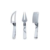 GARNITURA NOŽEV TOGNANA 3/1 SET NOŽEV ZA SIR MARMOR ROČAJI