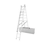 TRODELNA LESTEV KRAUSE CORDA 3X9 STOPNIC 2.5M PRIMERNA ZA STOPNICE