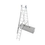 TRODELNA LESTEV KRAUSE CORDA 3X9 STOPNIC 2.5M PRIMERNA ZA STOPNICE