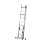 TRODELNA LESTEV KRAUSE CORDA 3X9 STOPNIC 2.5M PRIMERNA ZA STOPNICE