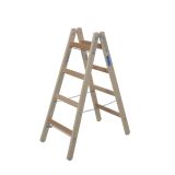 PROSTOSTOJEČA LESTEV KRAUSE STABILO 2X4 STOPNIC LESENA 1.15M