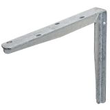 KOVINSKI NOSILEC POLICE ALBERTS 400X300 MM, GALV.