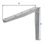 KOVINSKI NOSILEC POLICE ALBERTS 400X300 MM, GALV.