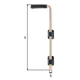 PREČNI ZAPAH ALBERTS 400X40X16 MM