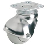 POHIŠTVENO KOLO DÖRNER + HELMER 40MM PLOŠČA 42X42 MM ZA STOL, TRDA TLA