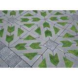 BETONSKA PLOŠČA OBLAK GROUP 40X40X8 CM TRAVNA CEMENTNO SIVA