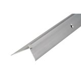 STOPNIŠČNI ALU PROFIL CEZAR 42X28X5MM 2.7M SREBRN