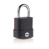 CILINDRIČNA OBEŠANKA 45MM YALE MAXIMUM SECURITY, ODPORNOST PROTI KOROZIJI, 1 KOS S 3 KLJUČI, EN 12320:2012 VARNOSTNI RAZRED 2