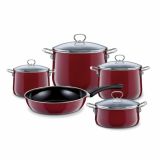 GARNITURA / SET POSODE RIESS 5 DELNA NOUVELLE ROSSO