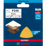 5-DELNI KOMPLET BRUSNIH PAPIRJEV EXPERT C470 ZA DELTASTE BRUSILNIKE, 93 MM, G 240