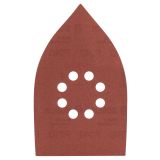 DELTA/VEČNAM BRUSNI LIST BOSCH 5-DELNI SET C430 RDEČ 100X171 MM K240 8 LUKENJ