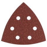 DELTA/VEČNAM BRUSNI LIST BOSCH 5-DELNI SET C430 RDEČ 105 MM K80 6 LUKENJ