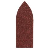 DELTA/VEČNAM BRUSNI LIST BOSCH 5-DELNI SET C430 RDEČ 32 MM K40 BREZ LUKENJ