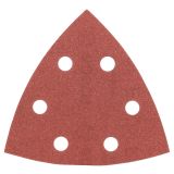 DELTA/VEČNAM BRUSNI LIST BOSCH 5-DELNI SET C430 RDEČ 93 MM K180 6 LUKENJ