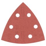 DELTA/VEČNAM BRUSNI LIST BOSCH 5-DELNI SET C430 RDEČ 93 MM K240 6 LUKENJ