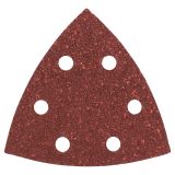 DELTA/VEČNAM BRUSNI LIST BOSCH 5-DELNI SET C430 RDEČ 93 MM K40 6 LUKENJ