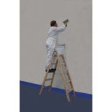 PROSTOSTOJEČA LESTEV KRAUSE 5 STOPNIČNA LESENA