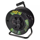 ROLETA - GUMI VODNIK EMOS 50M H05RR-F 3X1.5, VRTLJ. 4 ŠUKO S POKROVOM IP44