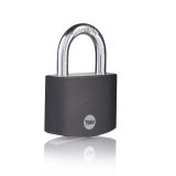 CILINDRIČNA OBEŠANKA 50 MM, ALU-ČRNA, YALE STANDARD S3 KLJUČI, V SKLADU Z EN 12320:2012 - VARNOSTNI RAZRED 1