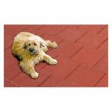 GUMENI POD GITES 50X50X3 CM, RDEČE/RJAVA GUMENA ZAŠČITNA PLOŠČA