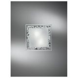 KLASIČNA PLAFONJERA ALPCOM 5742 DEKOR ČRNA