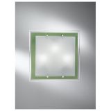 KLASIČNA PLAFONJERA ALPCOM 5744 ZELENA