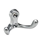 KOVINSKI OBEŠALNIK 2 KLJUKI HETTICH DIY, 58X32X30 MM, IZGLED ALUMIJIN