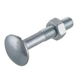 SPONSKI VIJAK DIN 603 5X30 A2F Z MATICO V ZAVITKU JE 50 KOS