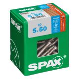 VIJAK ZA TERASO SPAX 5X50 A2 V ZAVITKU 60 KOS