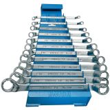 GARNITURA OBROČNIH KLJUČEV UNIOR NA KOVINSKEM STOJALU 6 - 32 MM/12-DELNA ART. 180/1MS (605545)