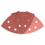 DELTA/VEČNAM BRUSNI LIST BOSCH 6-DELNI SET C430 RDEČ 105 MM K60/120/240