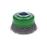 SKODELASTA ŽIČNA ŠČETKA BOSCH 75 MM NAVOJ M14 FE 0.30MM X-LOCK