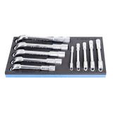 CEVNI KLJUČ UNIOR 8-19 MM 10 DELNA V SOS ART. 964/18BSOS