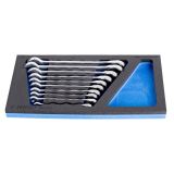 VILIČASTO-OBROČNI KLJUČI UNIOR 8-19 MM 10 DELNA V SOS ART. 964/27SOS