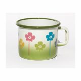 LONEC METALAC 8 CM 0.37 L ROŽICA