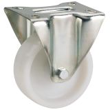 KOLO S STABILNO VILICO DÖRNER + HELMER 80X30MM PLOŠČA 100X85MM POLIAMID, BEL