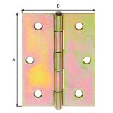 SPONA ZA POHIŠTVO ALBERTS 80X58X1.5 MM