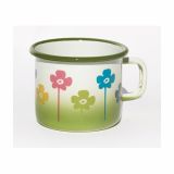 LONEC METALAC 9 CM 0.5 L ROŽICA