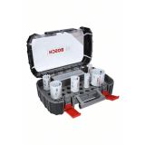 KRONA ZA KOVINO BOSCH 9-DELNI KOMPLET ŽAG ZA IZREZOVANJE LUKENJ