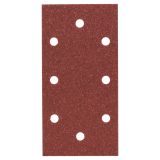 SAMOPRITRILNI BRUSNI DISK BOSCH 93X185 MM K60 8 LUKENJ RDEČA BARVA ZA LES