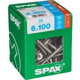 RF UNIVERZALNI VIJAK SPAX A2 TRX 6X100 ZAV=50KOS