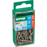 RF UNIVERZALNI VIJAK SPAX A2 TRX 3.5X30 V ZAVITKU 25 KOS