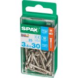 RF UNIVERZALNI VIJAK SPAX A2 TRX 3.5X30 V ZAVITKU 25 KOS