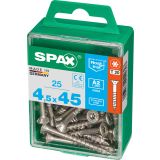 RF UNIVERZALNI VIJAK SPAX A2 TRX 4.5X45 V ZAVITKU 25 KOS