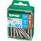 RF UNIVERZALNI VIJAK SPAX A2 TRX 4.5X60 V ZAVITKU 25 KOS