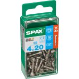 RF UNIVERZALNI VIJAK SPAX A2 TRX 4X20 V ZAVITKU 30 KOS