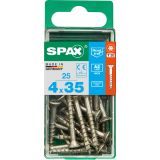 RF UNIVERZALNI VIJAK SPAX A2 TRX 4X35 V ZAVITKU 25 KOS