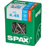 RF UNIVERZALNI VIJAK SPAX A2 TRX 4X45 V ZAVITKU 100 KOS