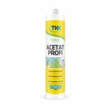 ACETATNI SILIKON TEKASIL PROFI ČRN 300 ML