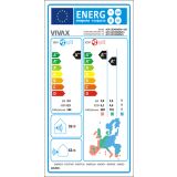 KLIMATSKA NAPRAVA VIVAX ACP-12CH35AERI+ RED 3.5KW, NOTR+ZUN ENOTA